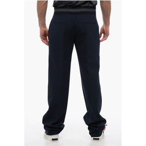 Off-White Varsity TECH DRILL Pants With Elastic Waist