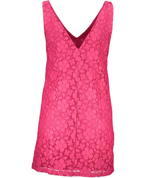 Desigual Pink Viscose Women Dress