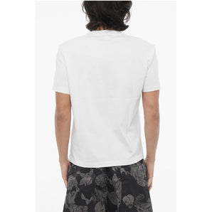 Neil Barrett Slim Fit HUMAN WITH EXTRAORDINARY VISION Crew-neck T-Shirt