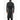 Neil Barrett Herringbone Motif Virgin Wool Double Breast Coat With Belt