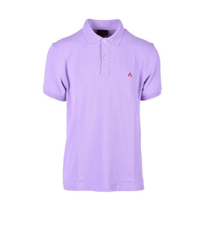 Peuterey Purple Polyamide Polo Shirt