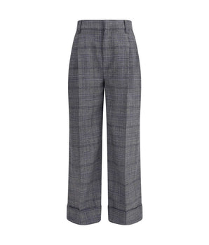 Brunello Cucinelli Prince of Wales Standard Trousers