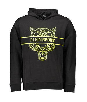 Men's Plein Sport Black Cotton Sweater