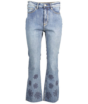 Desigual Blue Cotton Women Jeans