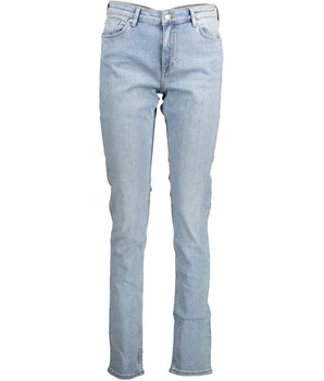Gant Blue Organic Cotton Women Jeans