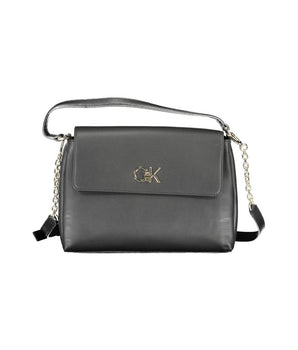 Calvin Klein Black Polyester Womens Handbag