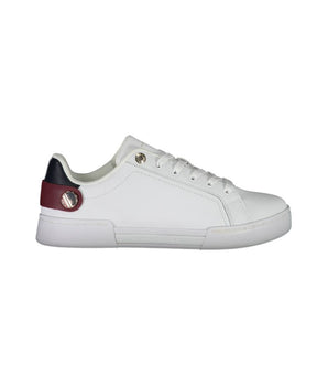 Tommy Hilfiger White Polyethylene Women Sneaker