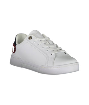 Tommy Hilfiger White Polyethylene Women Sneaker