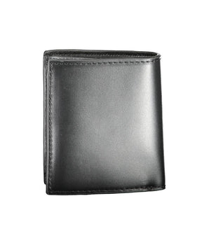 Tommy Hilfiger Men's Black Leather Wallet