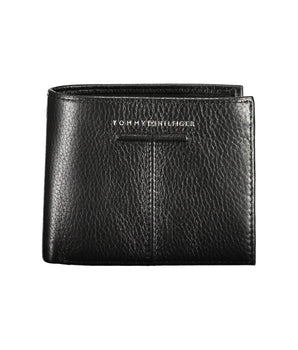 Tommy Hilfiger Men's Black Leather Wallet