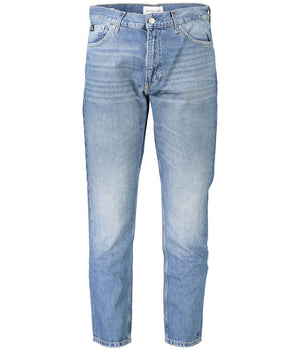 Calvin Klein Blue Cotton Men Jeans