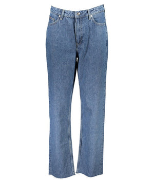 Tommy Hilfiger Blue Cotton Women Jeans