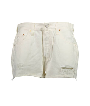 Levi's White Cotton Women's Jean