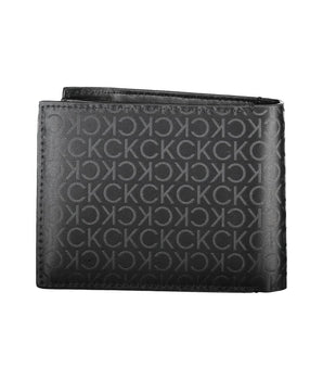 Calvin Klein Black Polyester Men Wallet