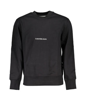 Calvin Klein Black Cotton Men Sweater