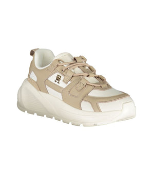 Tommy Hilfiger White Polyethylene Women Sneaker