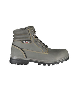 Carrera Gray Polyester Mens Boot