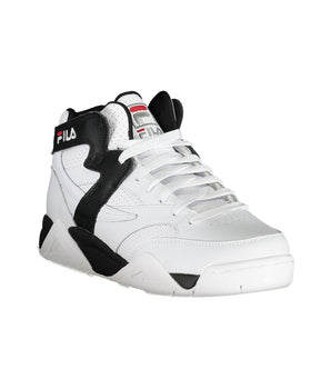 Fila High-Top Athletic Lace-Up Sneakers with Contrast Details