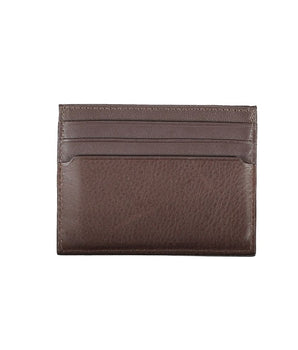 Tommy Hilfiger Brown Leather Men's Wallet