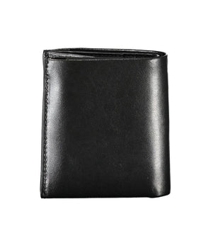 Calvin Klein Sleek Black Leather RFID Wallet