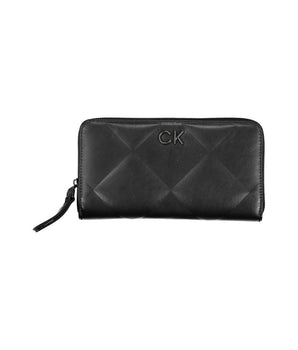 Calvin Klein Sleek Black RFID Blocking Wallet with Logo