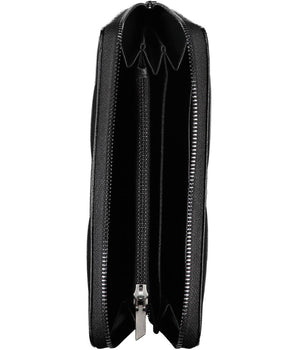 Calvin Klein Sleek Black RFID Blocking Wallet with Logo