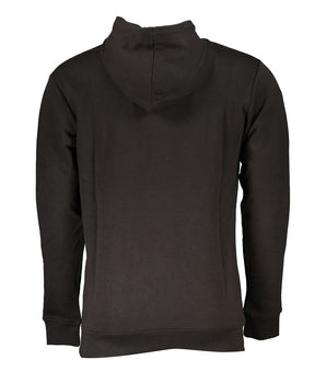 Cavalli Class Black Cotton Men Sweater