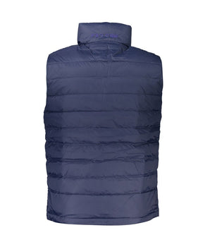 La Martina Blue Polyamide Men Jacket