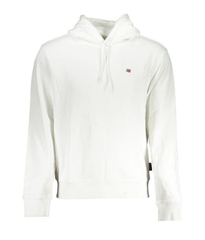 Napapijri White Cotton Men Sweater