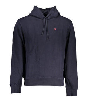 Napapijri Blue Cotton Men Sweater