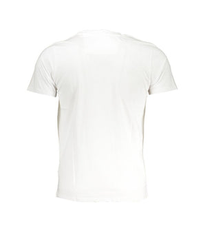 Cavalli Class White Cotton T-Shirt