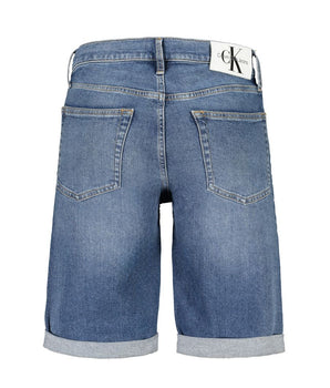 Calvin Klein Blue Cotton Men's Jeans Short