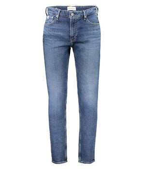 Calvin Klein Blue Cotton Men Jeans
