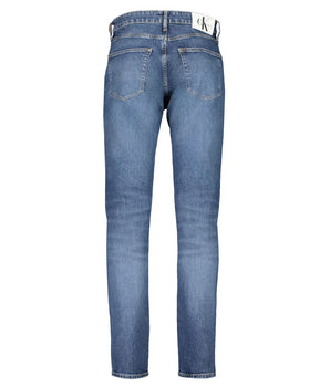 Calvin Klein Blue Cotton Men Jeans