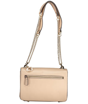 Guess Jeans Beige Polyethylene Handbag