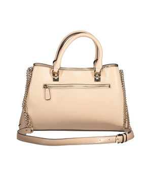 Guess Jeans Beige Polyethylene Handbag