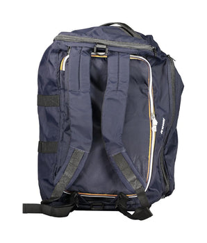 K-WAY Blue Polymer Backpack