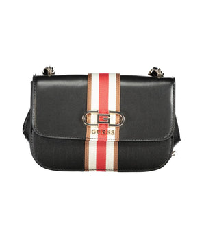 Guess Jeans Black Polyethylene Handbag