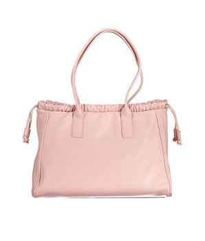 Mario Valentino Pink Polyethylene Bag