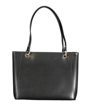 Guess Jeans Black Polyethylene Handbag