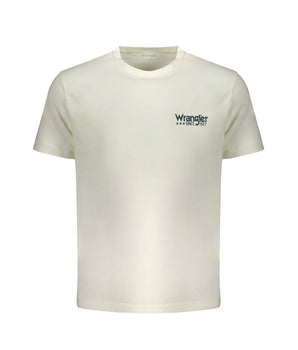 Wrangler White Cotton T-Shirt