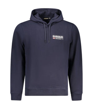 Napapijri Blue Cotton Men Sweater