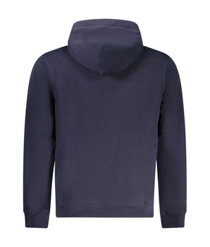 Napapijri Blue Cotton Men Sweater
