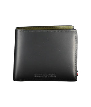 Tommy Hilfiger Black Leather Wallet