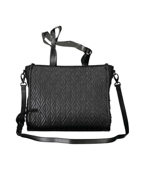 Mario Valentino Black Polyethylene Women Handbag