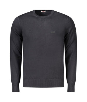 Rifle Black Viscose Men Sweater