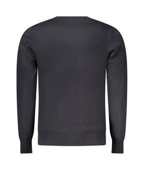 Rifle Black Viscose Men Sweater