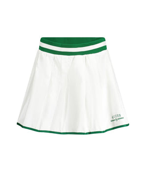 Guess Jeans White Polyester Skirt