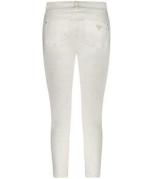 Guess Jeans White Cotton Jeans Denim