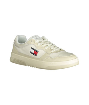 Tommy Hilfiger Beige Polyethylene Men Sneaker